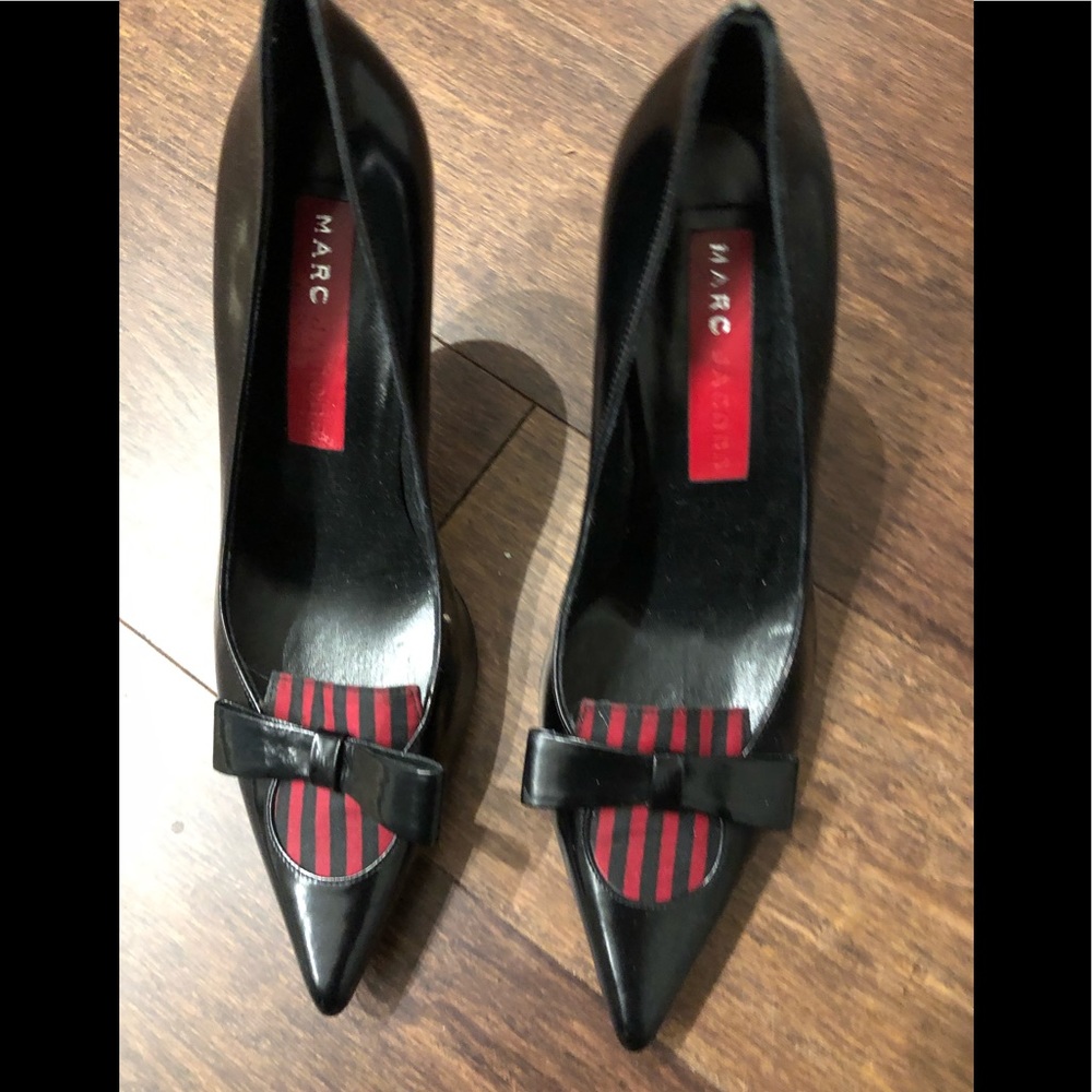 VTG Marc Jacobs patent leather pointy heels Sz 6